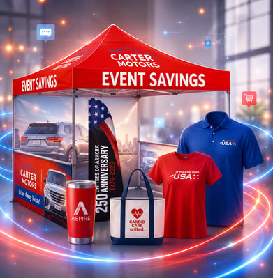 Marketing Display Set Up