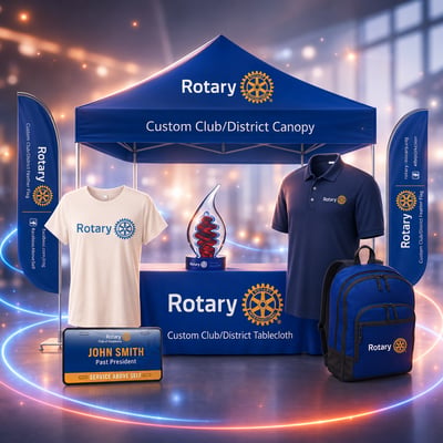 Rotary Display Set Up